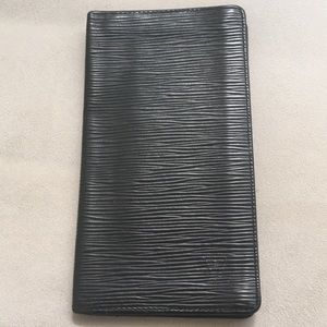 Louis Vuitton Epi Porte Bifold Leather Long Wallet